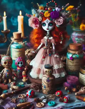 ¡Crear una muñeca vudú eterna!